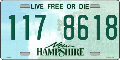 NH license plate 1178618