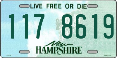 NH license plate 1178619