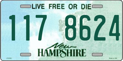 NH license plate 1178624