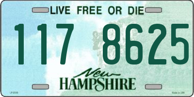 NH license plate 1178625