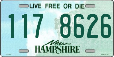 NH license plate 1178626