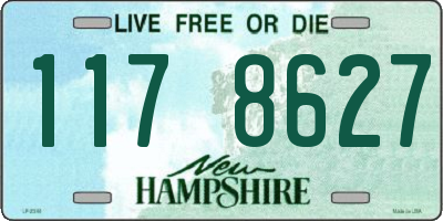 NH license plate 1178627