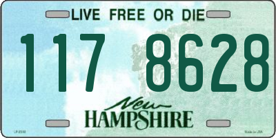 NH license plate 1178628