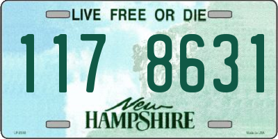 NH license plate 1178631