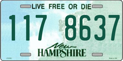 NH license plate 1178637