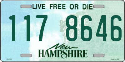 NH license plate 1178646
