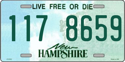 NH license plate 1178659