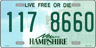 NH license plate 1178660