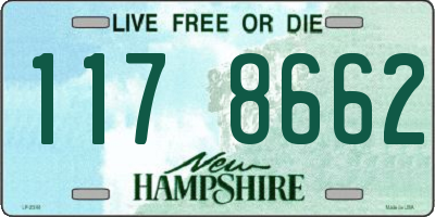 NH license plate 1178662