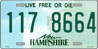 NH license plate 1178664