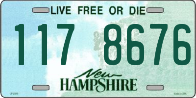 NH license plate 1178676