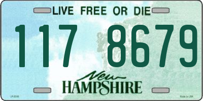 NH license plate 1178679