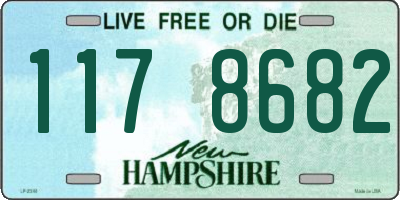 NH license plate 1178682