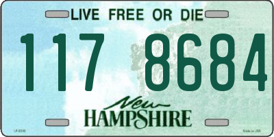 NH license plate 1178684