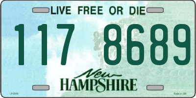 NH license plate 1178689