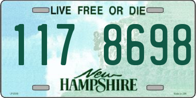 NH license plate 1178698