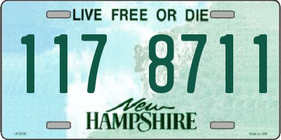 NH license plate 1178711