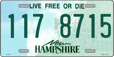 NH license plate 1178715