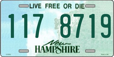 NH license plate 1178719
