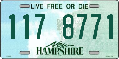 NH license plate 1178771