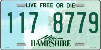 NH license plate 1178779