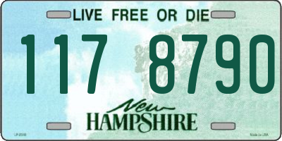 NH license plate 1178790