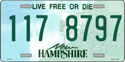 NH license plate 1178797
