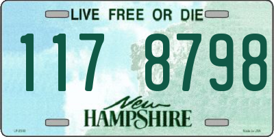 NH license plate 1178798