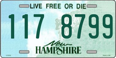 NH license plate 1178799