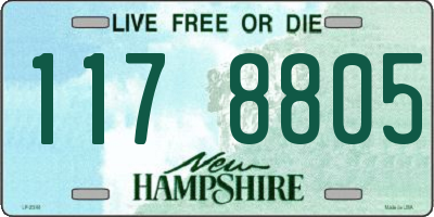 NH license plate 1178805