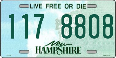 NH license plate 1178808