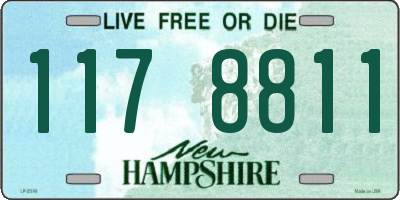 NH license plate 1178811