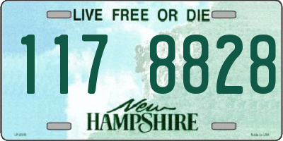 NH license plate 1178828