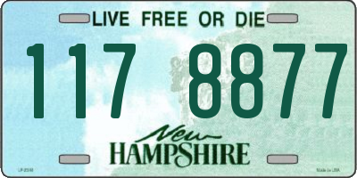 NH license plate 1178877