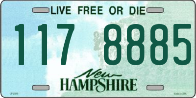 NH license plate 1178885