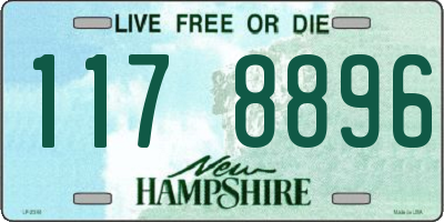 NH license plate 1178896