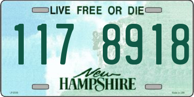 NH license plate 1178918