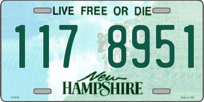 NH license plate 1178951