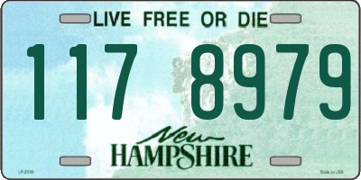 NH license plate 1178979