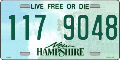 NH license plate 1179048