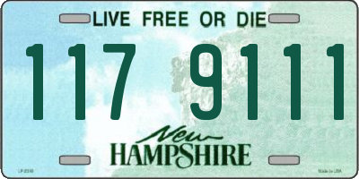 NH license plate 1179111