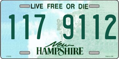 NH license plate 1179112