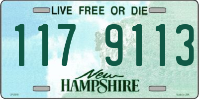 NH license plate 1179113