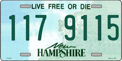 NH license plate 1179115