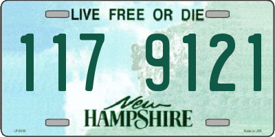 NH license plate 1179121