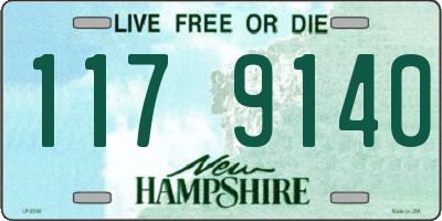 NH license plate 1179140