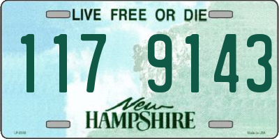 NH license plate 1179143