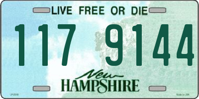 NH license plate 1179144