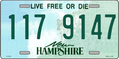 NH license plate 1179147