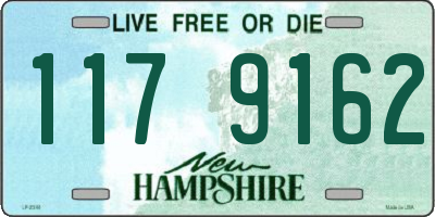 NH license plate 1179162